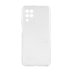 Capa de Silicone Macio com Moldura de Câmera para Samsung Galaxy A12 5g Transparente